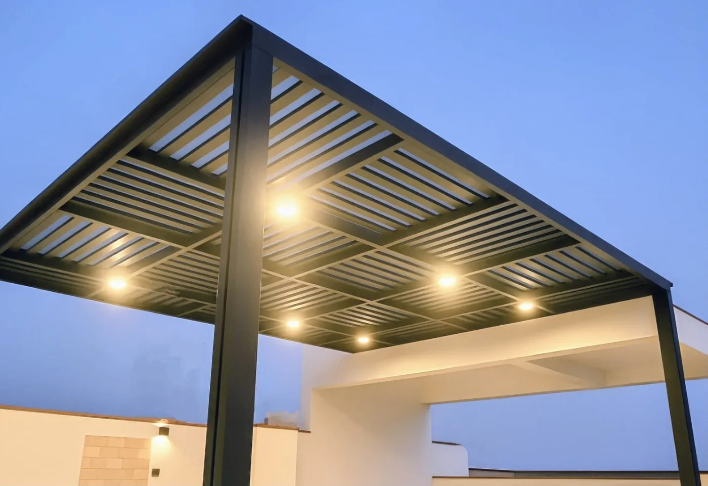 Pérgola Damero