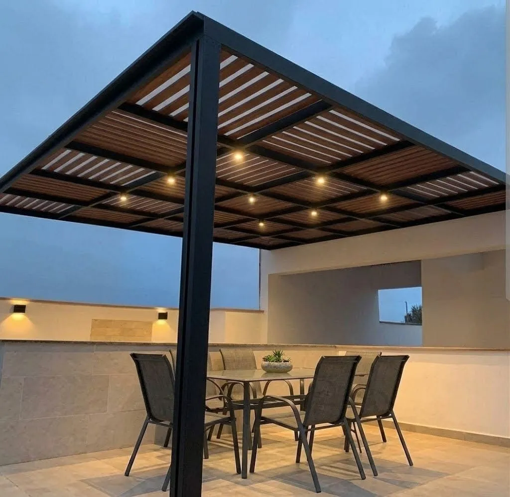 Pérgola Damero