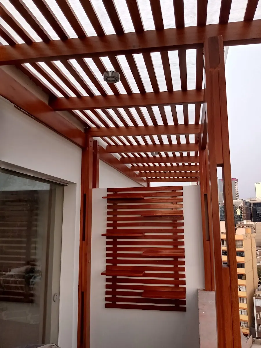 Pérgola Panel Luxe Fijo / Movil